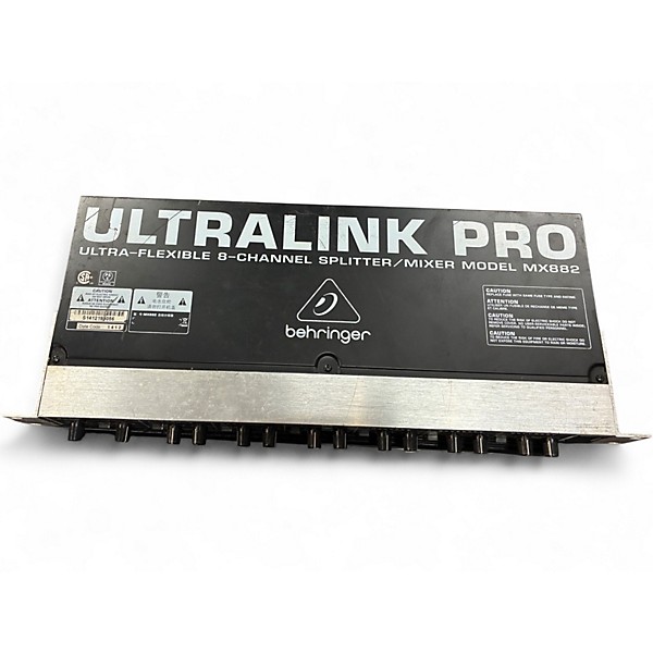Used Behringer MX882 Ultralink Pro Unpowered Mixer
