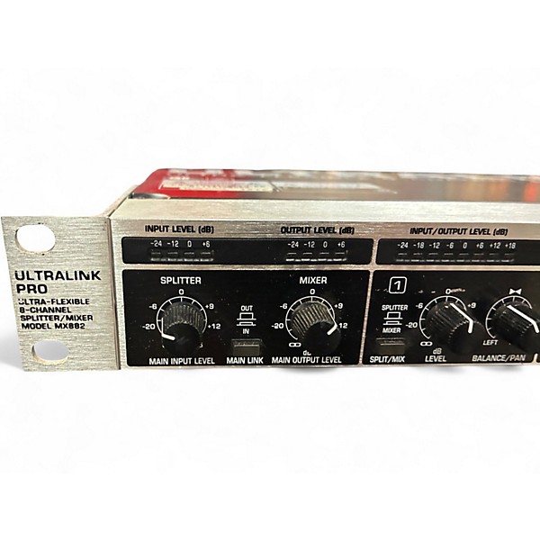 Used Behringer MX882 Ultralink Pro Unpowered Mixer