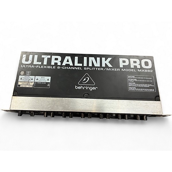 Used Behringer MX882 Ultralink Pro Unpowered Mixer