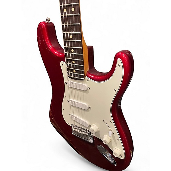 Used Fender American Standard Telecaster Candy Apple Red Solid Body Electric Guitar