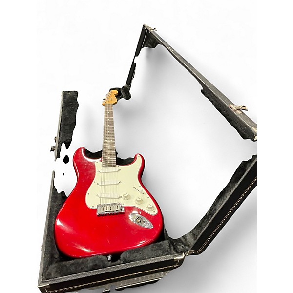 Used Fender American Standard Telecaster Candy Apple Red Solid Body Electric Guitar