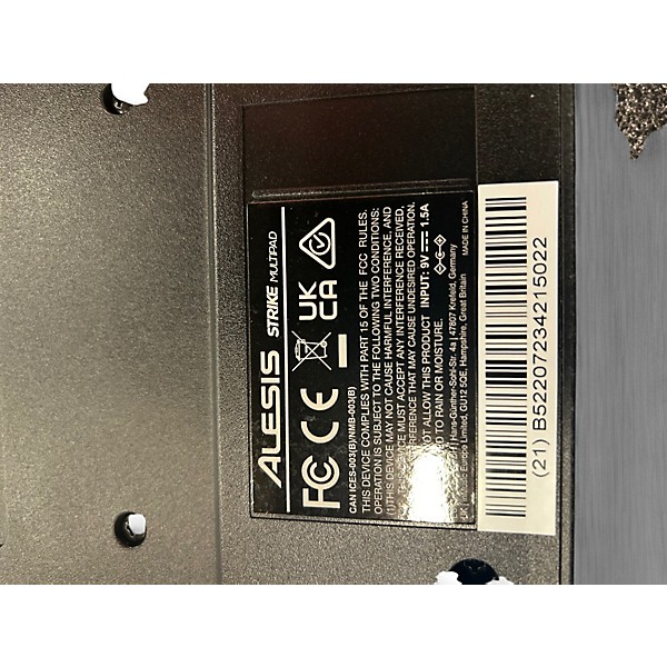 Used Alesis strike multipad Trigger Pad