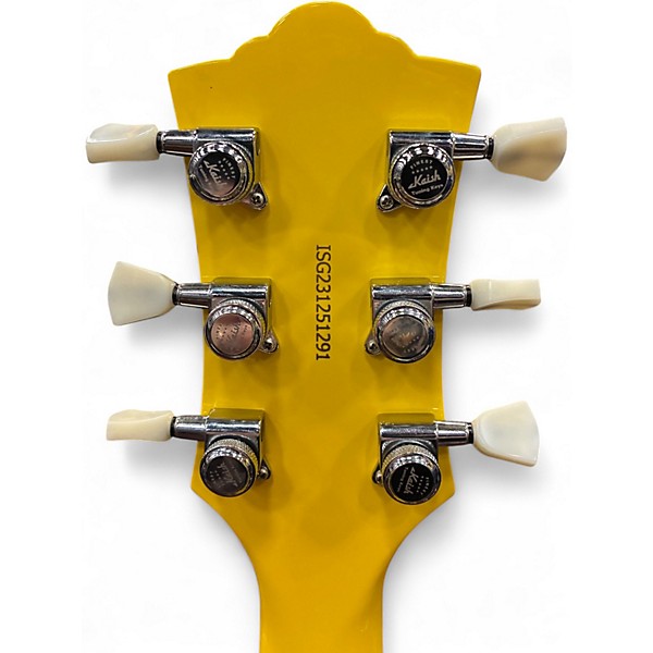 Used 2025 Guild Polara Voltage Yellow Solid Body Electric Guitar