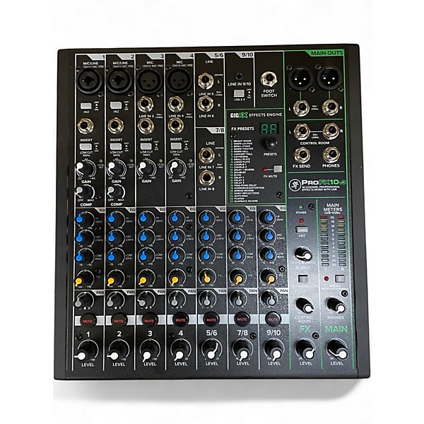 Used Mackie PROFX10V3 Unpowered Mixer