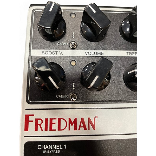 Used Friedman IR-D Dual-Tube Preamp DI+IR Dual-Channel 12AX7 Tubes Effect Pedal