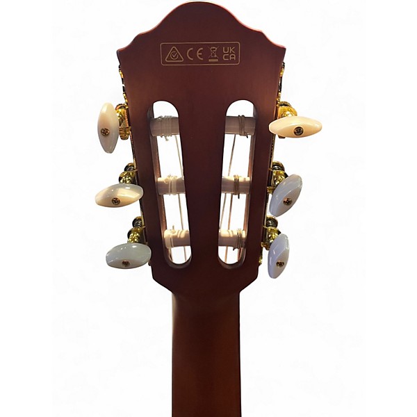 Used Ibanez AEQ210T Purple Classical Acoustic Electric Guitar