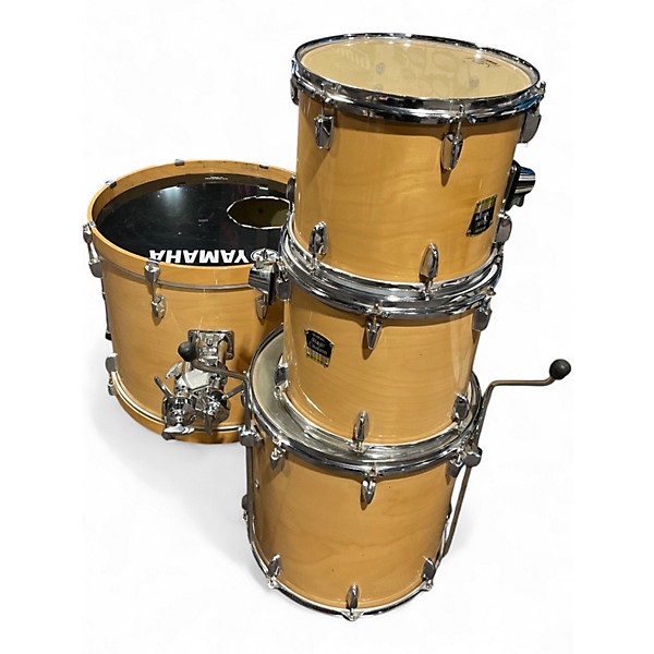 Used Yamaha 4 Piece Stage Custom Natural Drum Kit