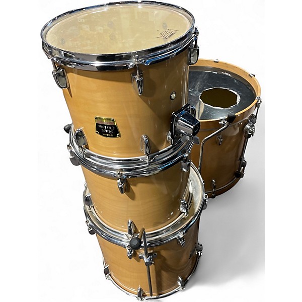 Used Yamaha 4 Piece Stage Custom Natural Drum Kit