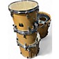 Used Yamaha 4 Piece Stage Custom Natural Drum Kit