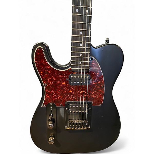 Used Harley Benton TELECASTER Black Solid Body Electric Guitar