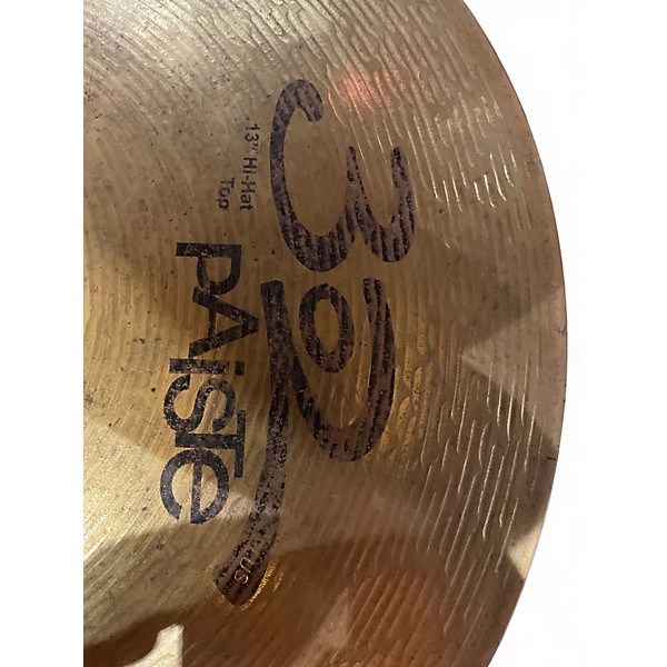 Used Paiste 13in 302 Hi Hat Pair Cymbal