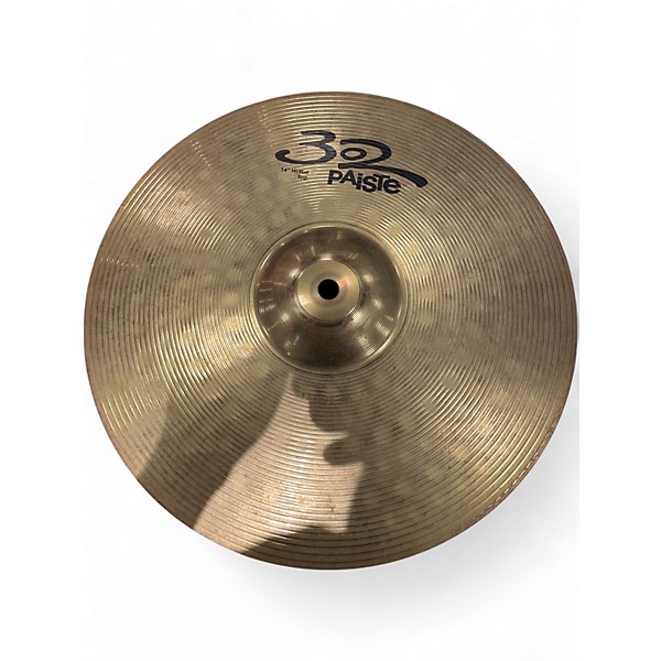 Used Paiste 14in 302 Hi Hat Pair Cymbal