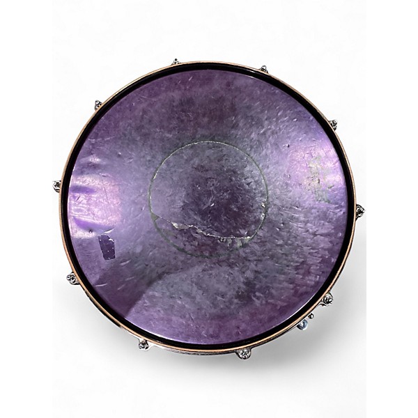 Used Orange County Drum & Percussion 6.5X14 Miscellaneous Snare Silver Sparkle Drum