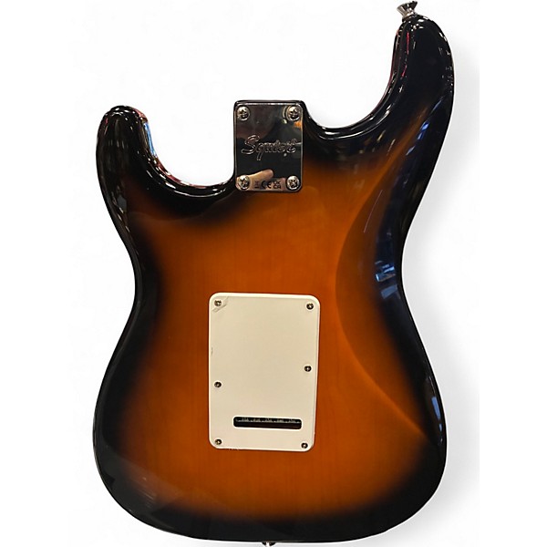 Used Squier Affinity Stratocaster 2 Color Sunburst Solid Body Electric Guitar