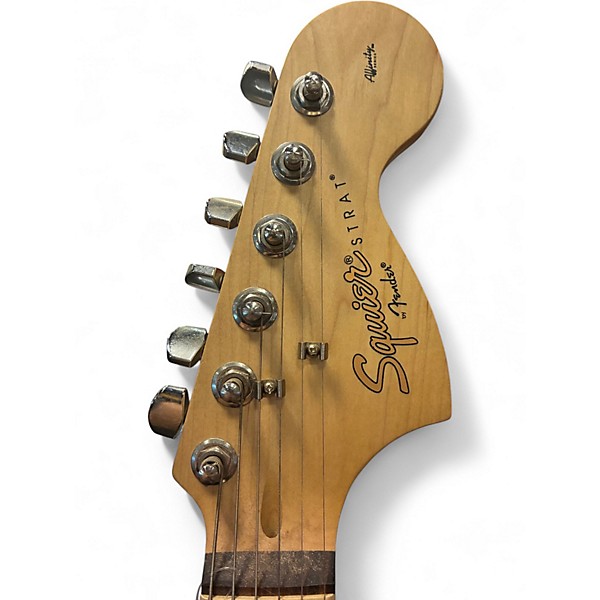 Used Squier Standard Stratocaster Seafoam Green Solid Body Electric Guitar
