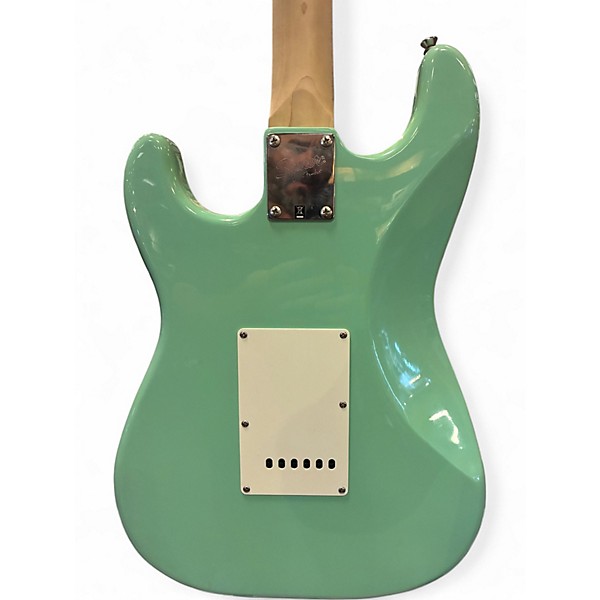 Used Squier Standard Stratocaster Seafoam Green Solid Body Electric Guitar
