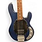 Used Sterling by Music Man sting ray Black Electric Bass Guitar