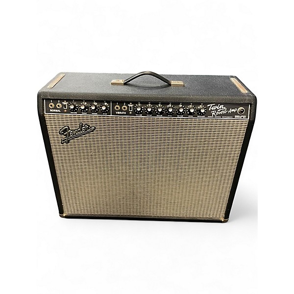 Used Fender 1965 Reissue Twin Reverb 85W 2x12 Tube Guitar Combo Amp