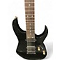 Used Ibanez RG7421 RG Series Black Solid Body Electric Guitar