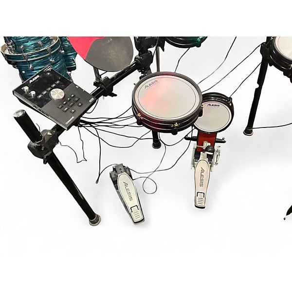 Used Alesis COMMAND X Electric Drum Set