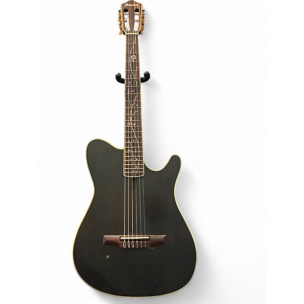 Used Ibanez TOD10N Black Acoustic Electric Guitar