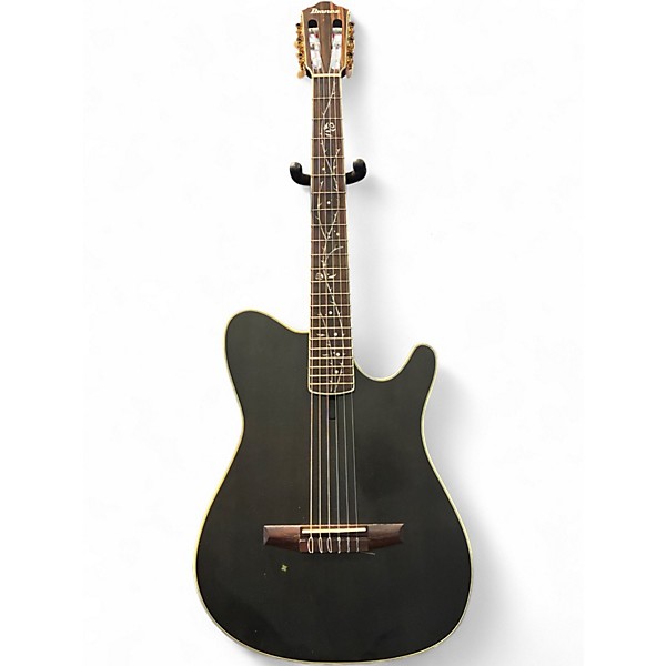 Used Ibanez TOD10N Black Acoustic Electric Guitar
