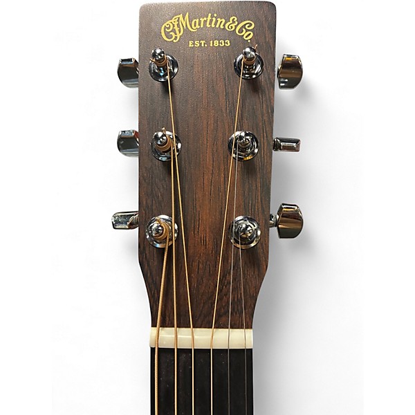 Used Martin DX2E Natural Acoustic Electric Guitar