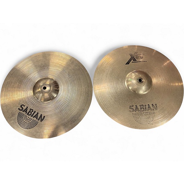 Used SABIAN 14in XS20 Rock Hi Hat Pair Cymbal