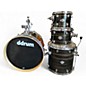 Used ddrum 4 Piece Dominion Series 4 Piece Olive Metallic  Drum Kit