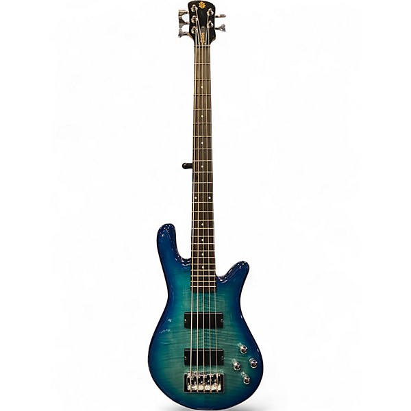 Used Spector Legend 5 Standard Trans Blue Electric Bass Guitar