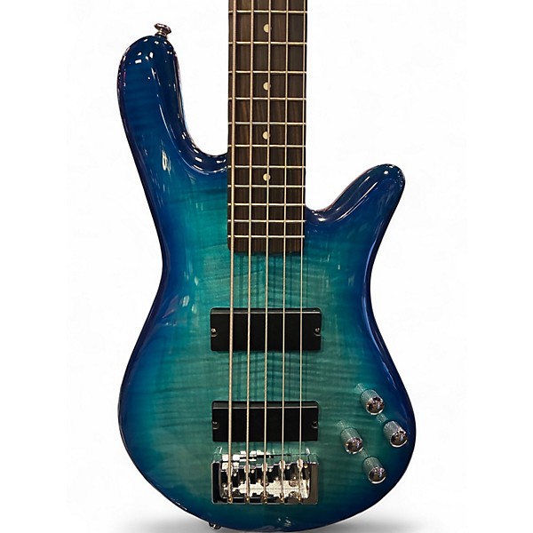 Used Spector Legend 5 Standard Trans Blue Electric Bass Guitar