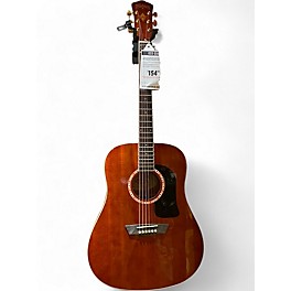 Used Washburn WD100DLMKU Mahogany Acoustic Guitar
