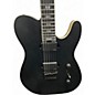 Used Schecter Guitar Research PT SLS EVIL TWIN Flat Black Solid Body Electric Guitar