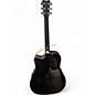Used Yamaha FX335C Black Acoustic Electric Guitar
