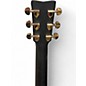 Used Yamaha FX335C Black Acoustic Electric Guitar