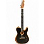 Used Fender Acoustasonic Player Telecaster Black Acoustic Electric Guitar thumbnail