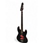 Used ESP LTD Frank Bello FBJ400 BLACK AND RED Electric Bass Guitar thumbnail