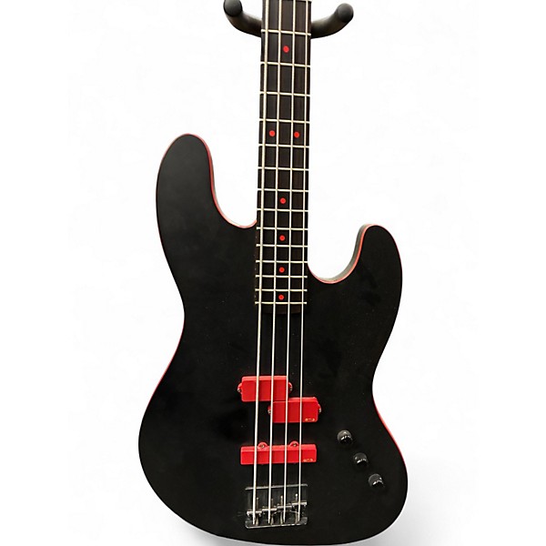 Used ESP LTD Frank Bello FBJ400 BLACK AND RED Electric Bass Guitar