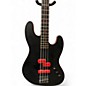 Used ESP LTD Frank Bello FBJ400 BLACK AND RED Electric Bass Guitar