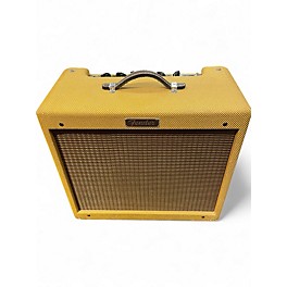 Used Fender Blues Junior Lacquered Tweed Tube Guitar Combo Amp