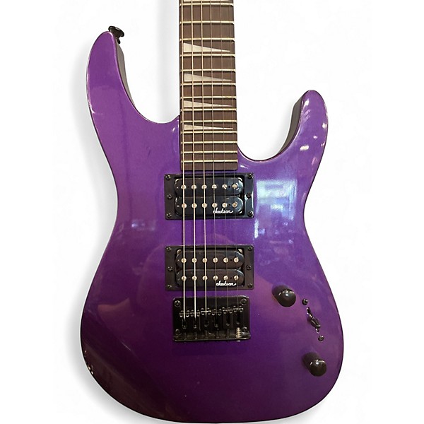 Used Jackson JS1X Minion Pavo Purple Solid Body Electric Guitar