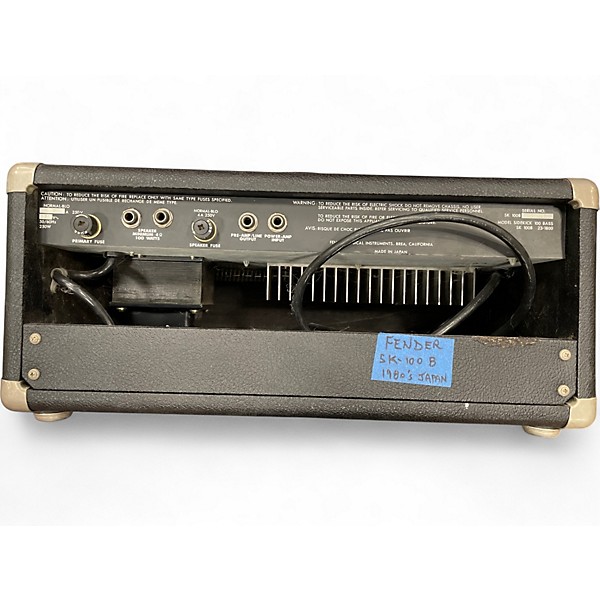 Used Fender SK-100B Bass Amp Head