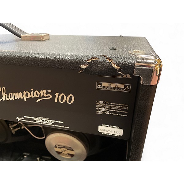 Used Fender Champion 100 Guitar Combo Amp