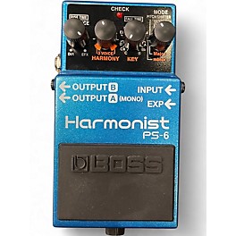 Used BOSS PS6 Harmonist Effect Pedal