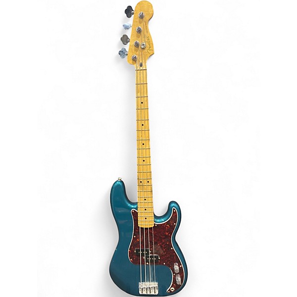 Used Fender Player Precision Bass Ocean Turquoise Electric Bass Guitar