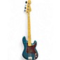 Used Fender Player Precision Bass Ocean Turquoise Electric Bass Guitar thumbnail