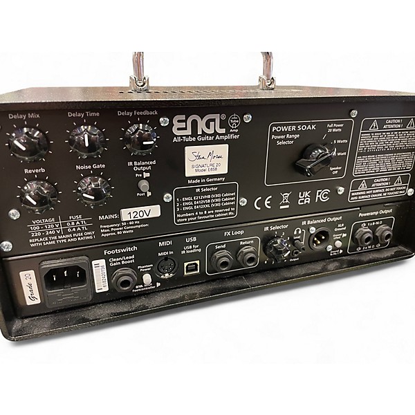 Used ENGL Steve Morse Signature 20 WATT TUBE HEADE658 Tube Guitar Amp Head