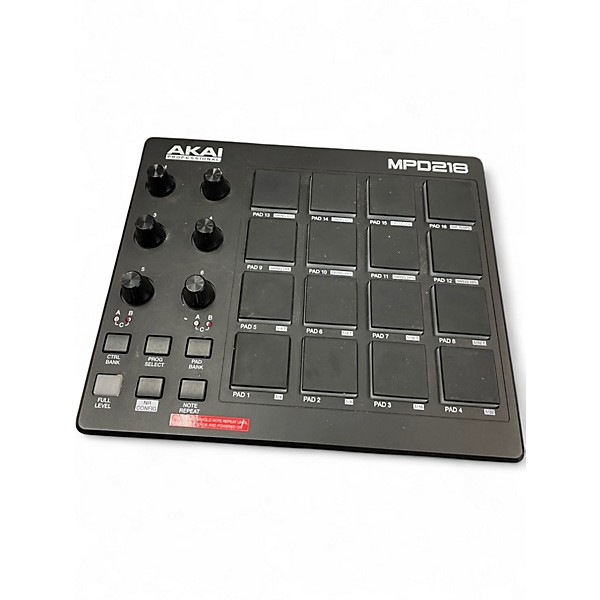 Used Akai Professional MPD218 MIDI Controller