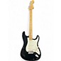 Used Fender Roland GC-1 Stratocaster Black and White Solid Body Electric Guitar