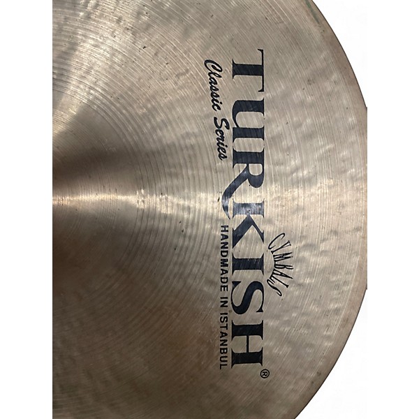 Used Turkish 16in CLASSIC SERIES CRASH Cymbal